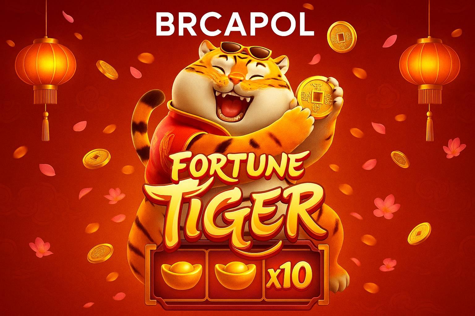 Fortune Tiger é um jogo imperdível no BRCAPOL Casino
