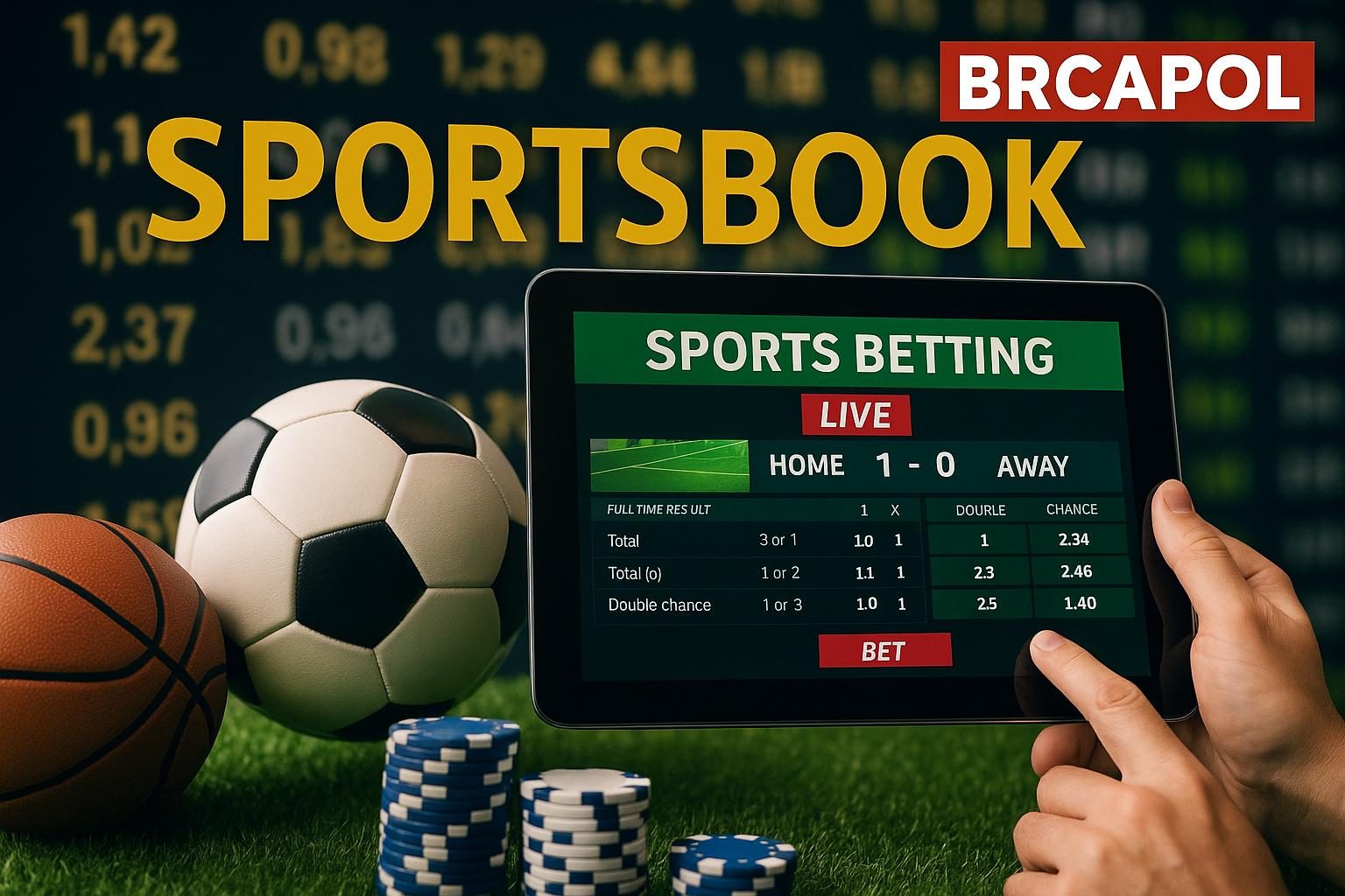 Apostas esportivas no cassino online BRCAPOL